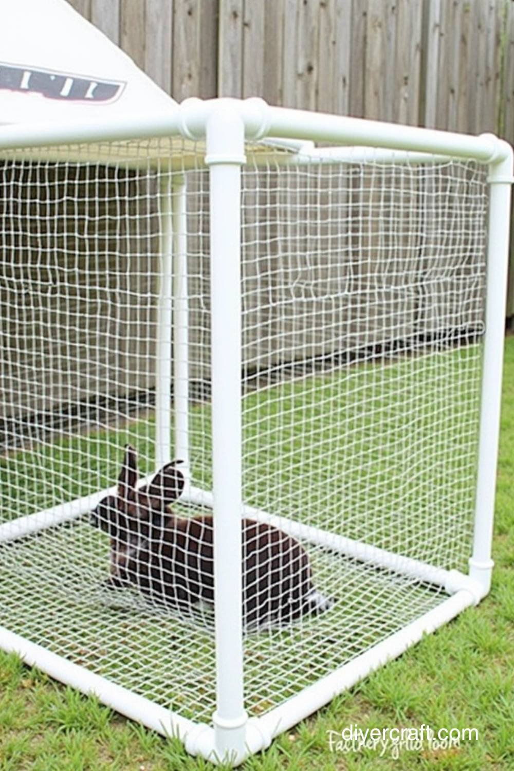 22 Affordable DIY Rabbit Hutch Ideas for Your Backyard - Diyer Craft