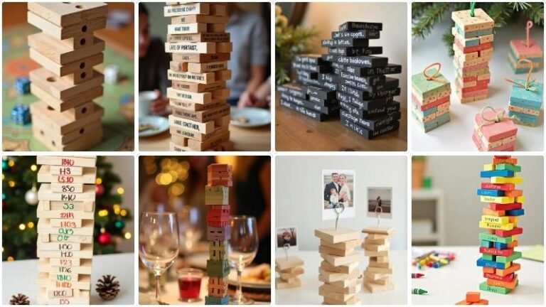 DIY Jenga Block Ideas